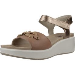 Sandały IMAC 758460I Złoty. Żółte sandały Imac, bez wzorów, ze skóry, sportowe, bez obcasa, bez zapięcia. Za 280.99 zł.