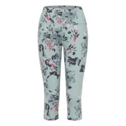 Legginsy 3/4 Damskie Kwiaty Influential II. Zielone legginsy Dare 2b, bez wzorów. Za 143.99 zł.