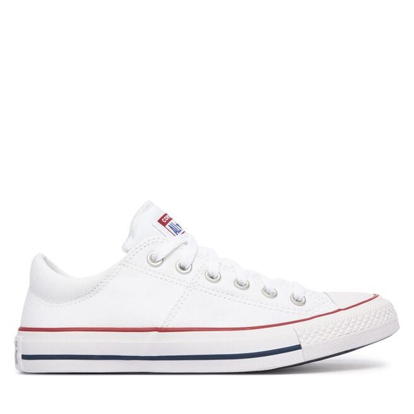 Trampki Converse. Białe trampki Converse, bez wzorów, bez zapięcia. Za 299.99 zł.