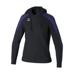 Damska bluza dresowa z kapturem Erima Evo Star. Czarne bluzy Erima, bez wzorów, z dresówki, z kapturem. Za 242.50 zł.