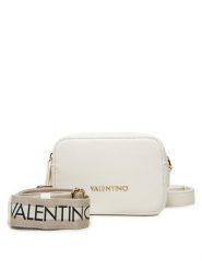 Valentino Torebka Zero VBS7B306 Biały. Białe listonoszki Valentino, bez wzorów, ze skóry, bez dodatków. Za 519.99 zł.