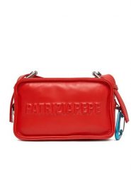 Patrizia Pepe Torebka 2B0153/L113-R626 Czerwony. Czerwone listonoszki Patrizia Pepe, bez wzorów, ze skóry, bez dodatków. Za 1,159.00 zł.