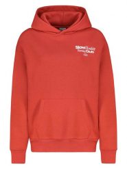 Sublevel Bluza w kolorze czerwonym rozmiar: S. Czerwone bluzy Sublevel, s, bez wzorów, z bawełny, z kapturem. Za 101.23 zł.