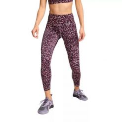 Damskie legginsy 7/8 Puma Train Fave. Fioletowe legginsy sportowe Puma, s, bez wzorów, z dżerseju, na fitness i siłownię. Za 218.30 zł.