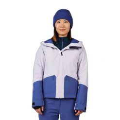 Damska kurtka narciarska Rossignol Rochrun. Fioletowe kurtki narciarskie Rossignol, bez wzorów, bez kaptura, narciarskie. Za 1,404.00 zł.
