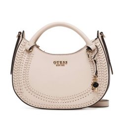 Torebka Guess. Brązowe torebki klasyczne Guess, z aplikacjami, bez dodatków. Za 679.99 zł.