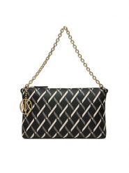 Armani Exchange Torebka XW000399 AF17155 MC043 Czarny. Czarne torebki klasyczne Armani Exchange, bez wzorów, z materiału, bez dodatków. Za 539.99 zł.