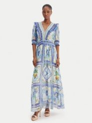 Hale Bob Sukienka letnia Lovisa 5YXP670A Niebieski Regular Fit. Niebieskie sukienki Hale bob, na lato, s, bez wzorów, z syntetyku, bez kołnierzyka, bez ramiączek. Za 1,819.00 zł.