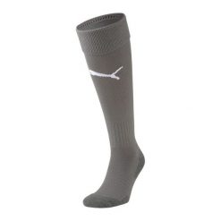Skarpety Piłkarskie Unisex Dla Dorosłych Liga Core. Szare skarpety Puma, bez wzorów. Za 80.99 zł.
