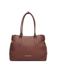 LOVE MOSCHINO Torebka JC4095PP1PLT1200 Brązowy. Brązowe torebki klasyczne Love Moschino, bez wzorów, ze skóry, bez dodatków. Za 1,059.00 zł.