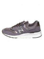 New Balance Skórzane sneakersy "997" w kolorze fioletowym rozmiar: 39. Różowe trampki New Balance, bez wzorów, z materiału, bez zapięcia. Za 369.95 zł.