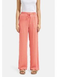 Smith & Soul Spodnie w kolorze różowo-pomarańczowym rozmiar: L. Różowe spodnie materiałowe Smith & Soul, l, bez wzorów, z materiału, z podwyższonym stanem. Za 165.99 zł.