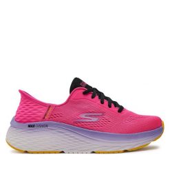 Buty do biegania Skechers. Czerwone obuwie sportowe Skechers, bez zapięcia, do biegania. Za 419.99 zł.