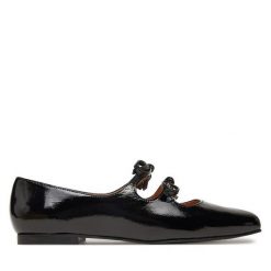 Baleriny Balagan. Czarne baleriny BALAGAN, bez wzorów, bez obcasa. Za 379.99 zł.