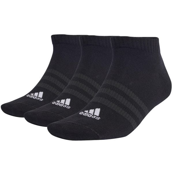 Skarpety adidas Thin and Light Sportswear Low-Cut 3 Pairs. Białe skarpety Adidas, bez wzorów, z bawełny. Za 45.00 zł.
