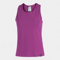 Tank top sportowy damski Joma Oasis. Czerwone koszulki sportowe Joma, bez wzorów, bez ramiączek, na fitness i siłownię. Za 147.99 zł.