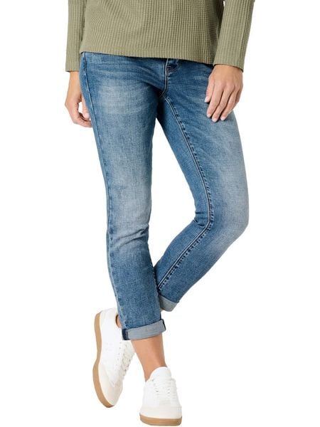 Timezone Dżinsy - Slim fit - w kolorze niebieskim rozmiar: 32. Niebieskie jeansy Timezone, bez wzorów. Za 124.95 zł.