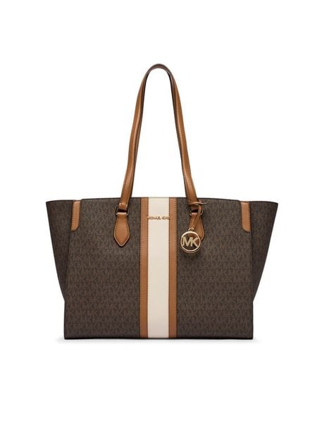 MICHAEL Michael Kors Torebka 30R6GQ6T7B Brązowy. Brązowe shopper MICHAEL Michael Kors, bez wzorów, ze skóry, bez dodatków. Za 918.99 zł.