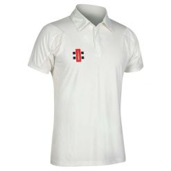 Polo Gray-Nicolls Velocity. Białe koszulki polo GRAY-NICOLLS, l, bez wzorów, z elastanu, bez kołnierzyka, bez ramiączek. Za 238.50 zł.