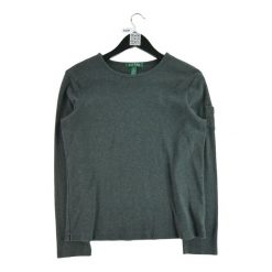 Second life - Sweater szary dla kobiet - Jak nowy. Szare golfy RALPH LAUREN, bez wzorów, bez ramiączek. Za 114.17 zł.