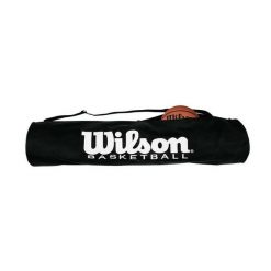 Torba na piłki Tube Wilson. Czarne torby na ramię Wilson, bez wzorów, eleganckie, na ramię, bez dodatków. Za 141.50 zł.