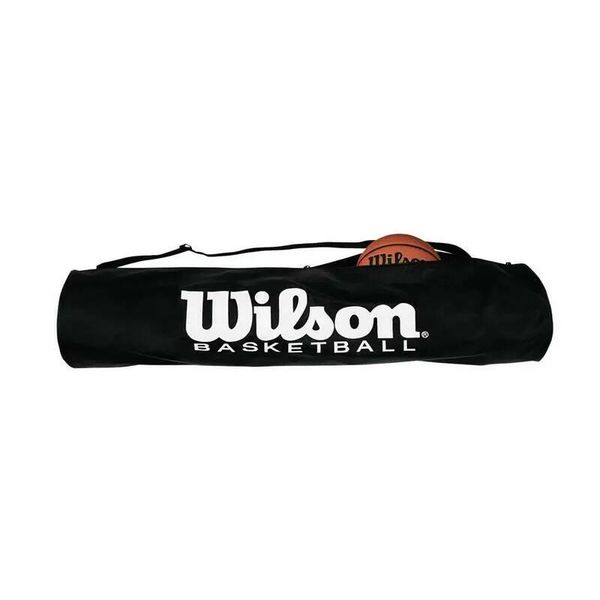 Torba na piłki Tube Wilson. Czarne torby na ramię Wilson, bez wzorów, eleganckie, na ramię, bez dodatków. Za 131.00 zł.