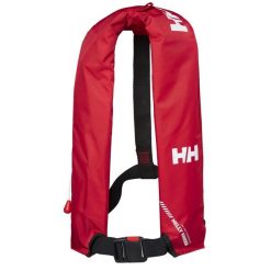 Kamizelka ratunkowa dla dorosłych Helly Hansen Sport Inflatable Lifejacket 150N. Czerwone kamizelki Helly Hansen, uniwersalny, bez wzorów, bez kaptura. Za 659.00 zł.