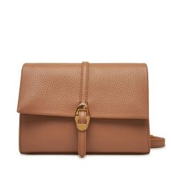 Torebka Coccinelle. Brązowe listonoszki Coccinelle, bez wzorów, bez dodatków. Za 759.99 zł.