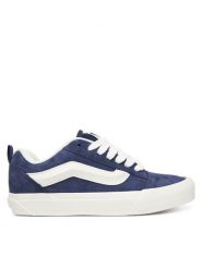 Vans Tenisówki Knu Skool VN000D22EMT1 Granatowy. Niebieskie trampki Vans, bez wzorów, ze skóry, bez zapięcia. Za 429.99 zł.