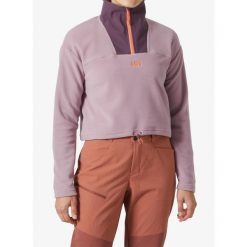 Bluza damska Helly Hansen Daybreaker Cropped Fleece. Fioletowe bluzy Helly Hansen, m, bez wzorów, bez kaptura. Za 214.99 zł.