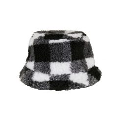 Kapelusz Urban Classics sherpa check. Białe kapelusze Urban Classics, bez wzorów. Za 191.00 zł.