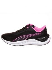 Puma Buty "Electrify NITRO 3" w kolorze czarno-jasnoróżowo-białym do biegania rozmiar: 40. Białe obuwie sportowe Puma, bez zapięcia, do biegania. Za 259.74 zł.