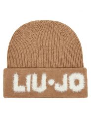 Liu Jo Czapka 2F5059 M0300 Beżowy. Brązowe czapki Liu Jo, bez wzorów, z materiału. Za 219.99 zł.