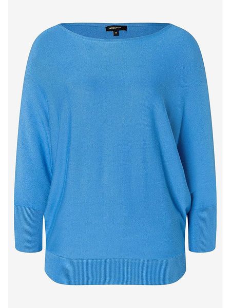 More & More Sweter w kolorze niebieskim rozmiar: 42. Niebieskie swetry More & More, s, bez wzorów, z wiskozy, bez ramiączek. Za 98.87 zł.
