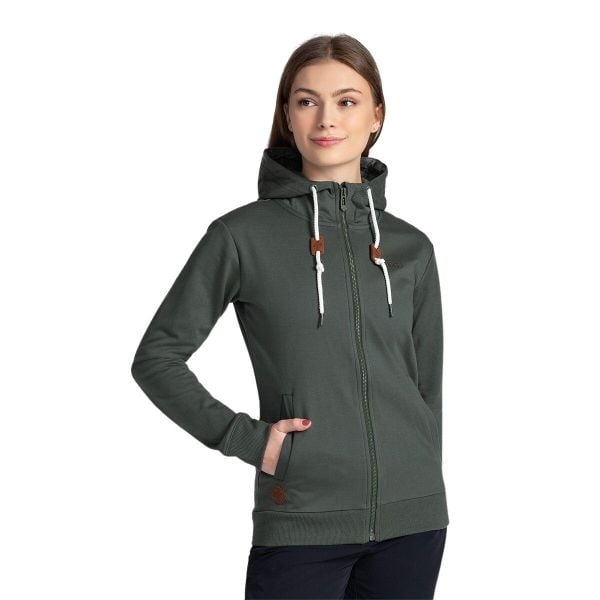 Bluza damska Kilpi Bery. Zielone bluzy Kilpi, xs, bez wzorów, bez kaptura. Za 189.67 zł.