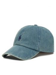 Polo Ralph Lauren Czapka z daszkiem 710A13284001 Niebieski. Niebieskie czapki Polo Ralph Lauren, bez wzorów, z bawełny. Za 329.99 zł.