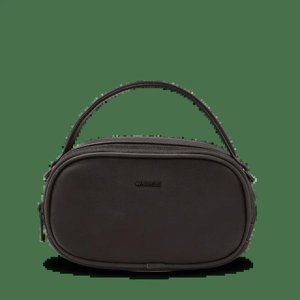Torebka damska WINGS WILLOW crossbody BLACK. Czarne torby na ramię Wings, bez wzorów, z materiału, eleganckie, na ramię, bez dodatków. Za 135.90 zł.