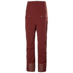 Spodnie narciarskie dla kobiet Helly Hansen Alphelia Hi Waist. Czerwone spodnie narciarskie Helly Hansen, bez wzorów, narciarskie. Za 1,338.00 zł.