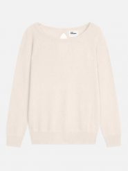 Just Cashmere Kaszmirowy sweter "Abigail" w kolorze beżowym rozmiar: M. Brązowe swetry Just Cashmere, m, bez wzorów, z kaszmiru, bez ramiączek. Za 369.99 zł.