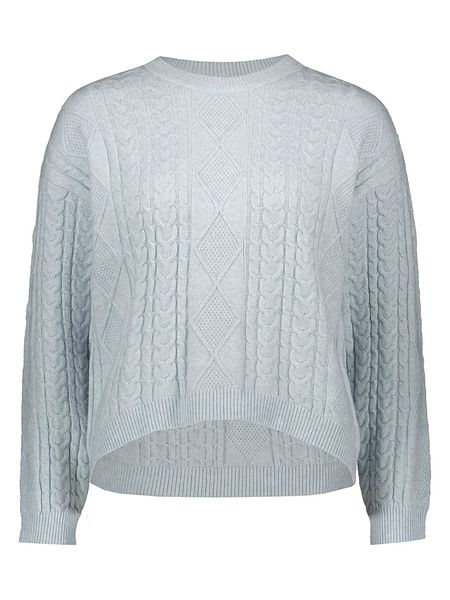 ONLY Sweter w kolorze szarym rozmiar: M. Szare swetry Only, m, bez wzorów, z materiału, bez ramiączek. Za 92.21 zł.