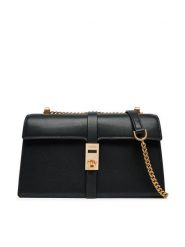 DKNY Torebka Alora R433YG51 Czarny. Czarne torebki klasyczne DKNY, bez wzorów, ze skóry, bez dodatków. Za 1,099.00 zł.