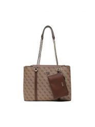 Torebka Guess. Brązowe torebki klasyczne Guess, z aplikacjami, bez dodatków. Za 544.99 zł.