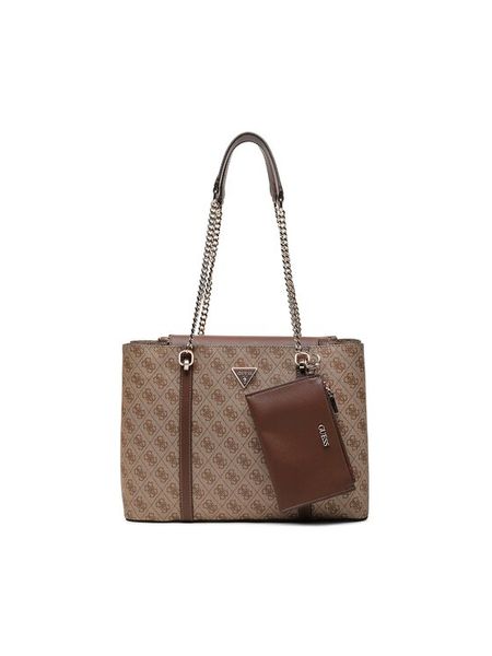 Torebka Guess. Brązowe torebki klasyczne Guess, z aplikacjami, bez dodatków. Za 544.99 zł.