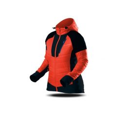 Kurtka Trimm CONTRA. Brązowe kurtki narciarskie TRIMM, bez wzorów, bez kaptura, narciarskie. W wyprzedaży za 350.00 zł.