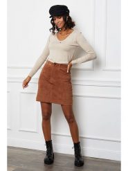 L'armoire de Suzette Sweter w kolorze beżowym rozmiar: 34/36. Brązowe swetry L'armoire de Suzette, l, bez wzorów, z kaszmiru, bez ramiączek. Za 73.99 zł.