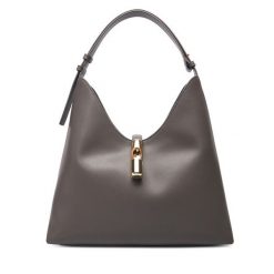 Torebka Furla. Szare torebki klasyczne Furla, bez wzorów, bez dodatków. Za 1,369.00 zł.