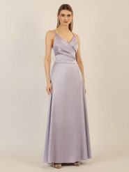 APART Sukienka w kolorze fioletowym rozmiar: 34. Różowe sukienki Apart, bez wzorów, bez kołnierzyka, bez ramiączek, maxi. Za 239.99 zł.