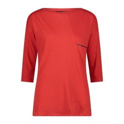 Damska koszulka z rękawem 3/4 CMP. Brązowe bluzki CMP, bez wzorów, z materiału, sportowe, bez kołnierzyka, bez ramiączek. Za 225.00 zł.