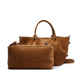 Torebka Weekend Max Mara. Brązowe torebki klasyczne Weekend Max Mara, bez wzorów, bez dodatków. Za 2,479.00 zł.