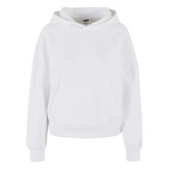 Bluza Damska Z Kapturem Oversize. Białe bluzy Urban Classics, xl, bez wzorów, z kapturem. Za 179.99 zł.
